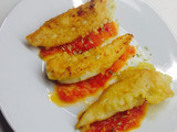 Solomillos de pollo en salsa de tomate