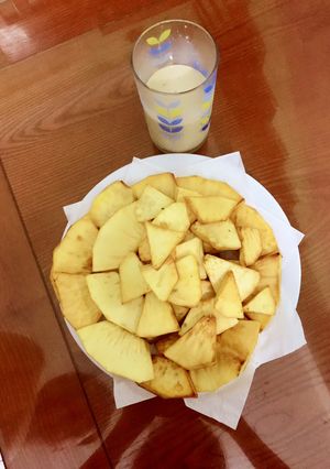 Hình của món Sa kê chiên.