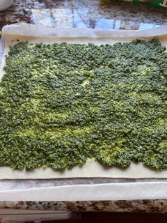 Una foto de Pesto de nueces y piñones