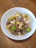 Beef in Leeks