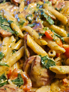 A picture of Creamy Cajun Pasta.