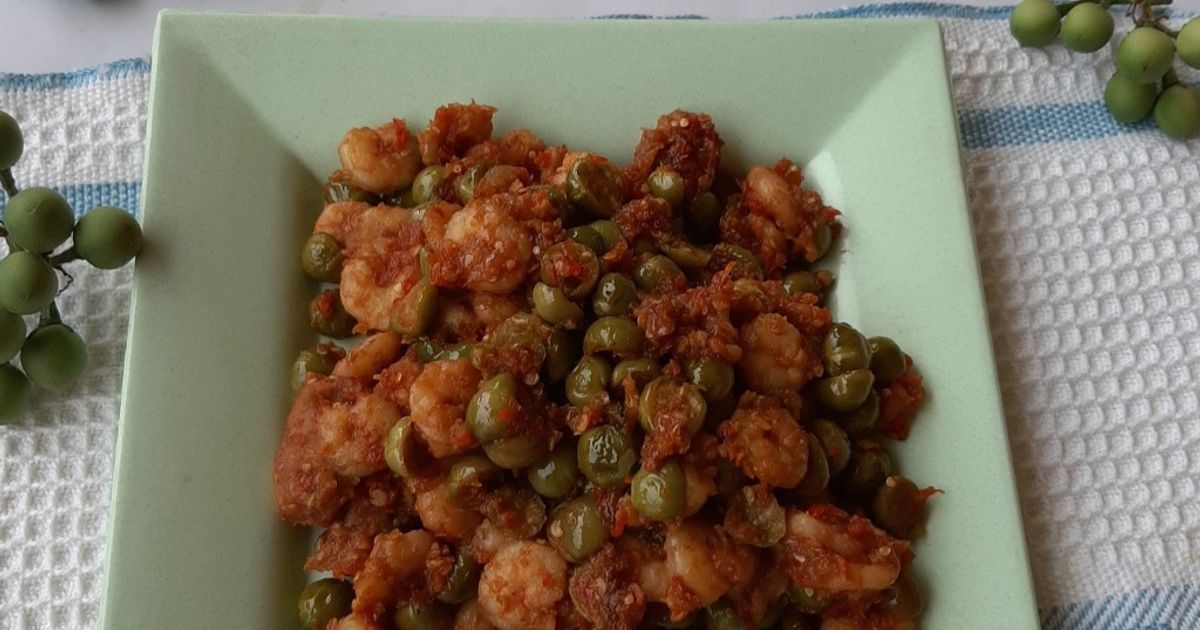 Sambal Goreng Udang Terong Pipit