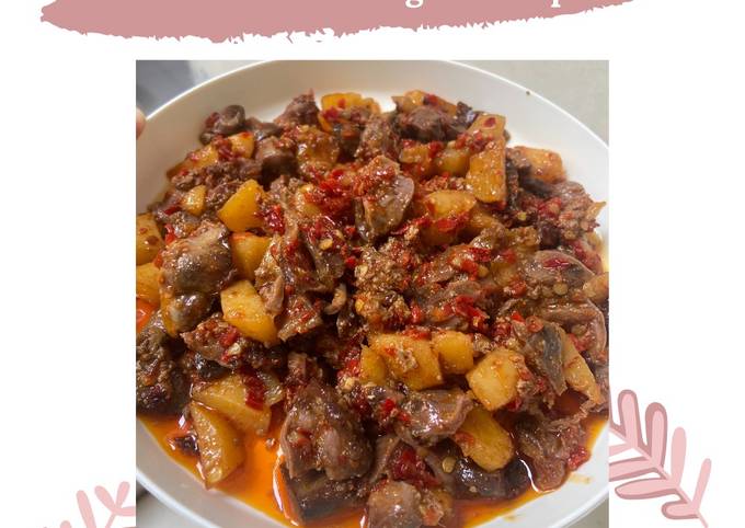 Resep Balado Kentang Ati Ampla yang Bikin Ngiler