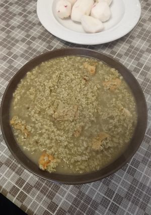 صورة لوصفة شوربة الفريكة 😋