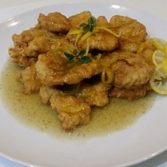 A picture of Lemon chicken.