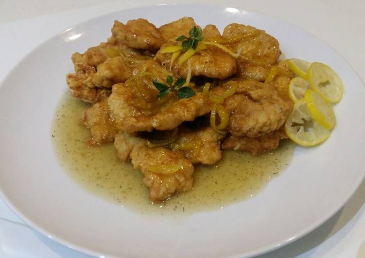 Recipe of Favorite Lemon chicken