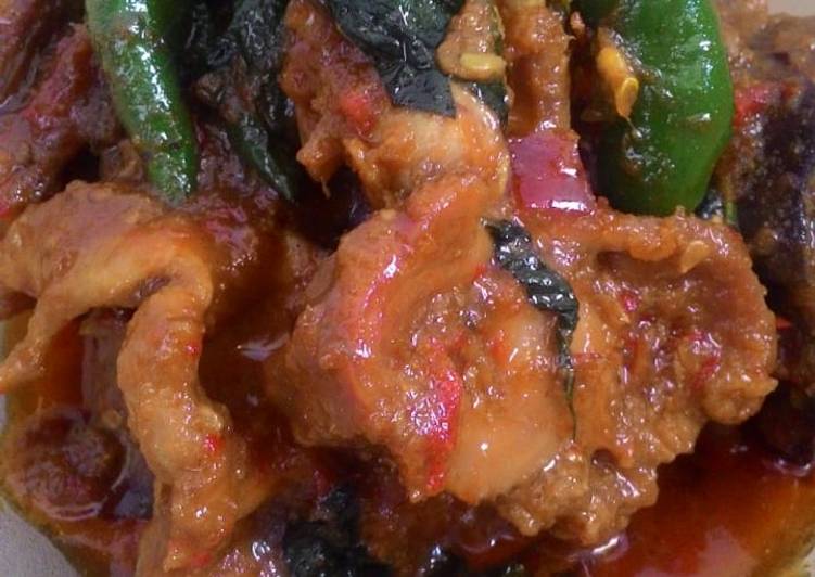 Resep Ati ampela pedas kemangi Anti Gagal