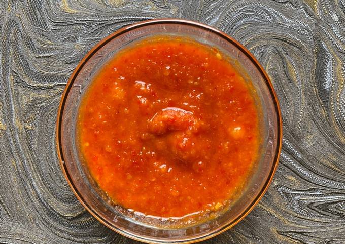 Ternyata begini loh! Bagaimana cara bikin Sambel Sate Taichan dijamin sesuai selera