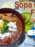 Sopa de Frijoles con Costilla de Cerdo Honduras