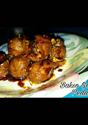 Foto resep Bakso Goreng Pedas