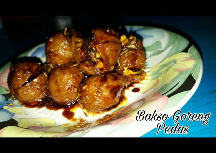 Resep Bakso Goreng Pedas yang Bikin Ngiler