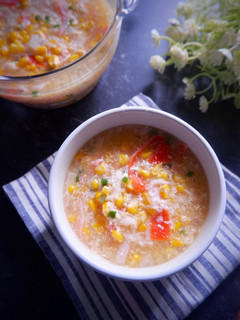 Foto resep Sup jagung crab stick