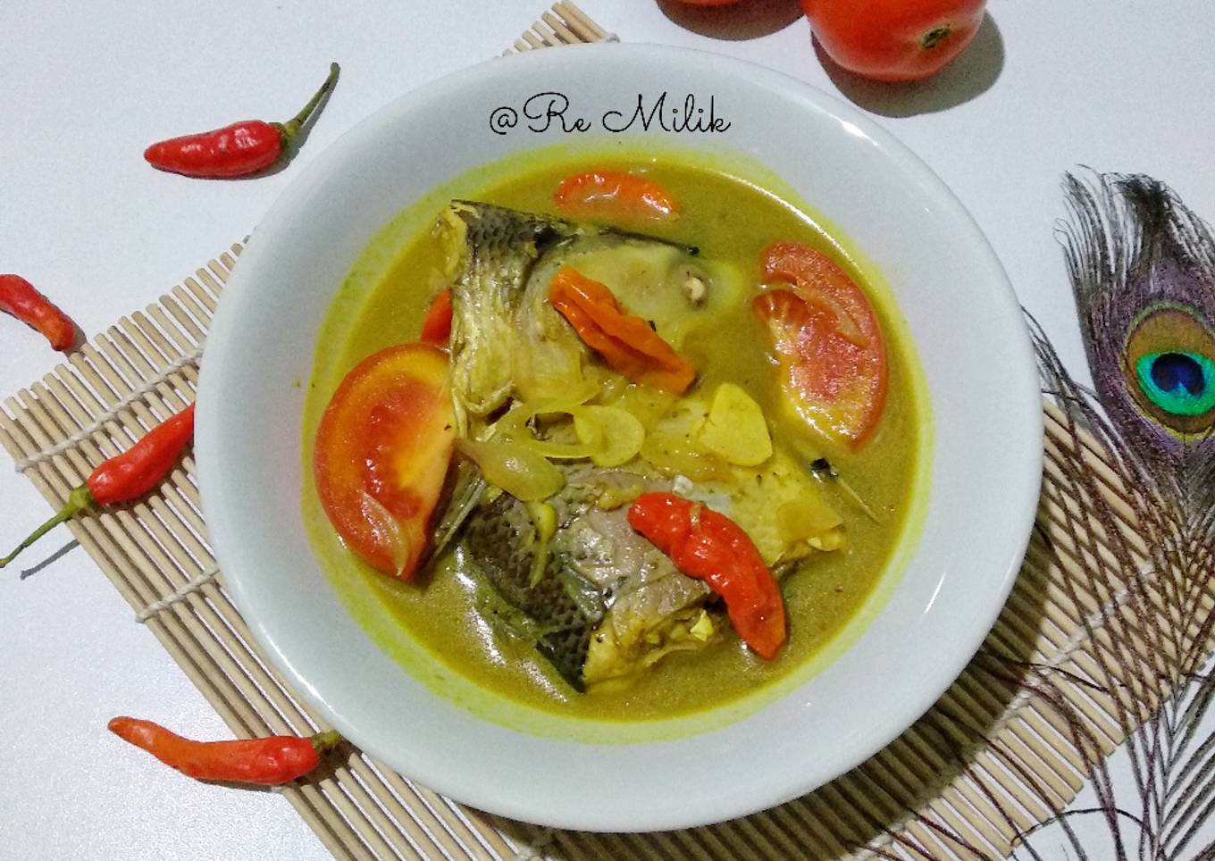 232. Ikan Bandeng Bumbu Kuning