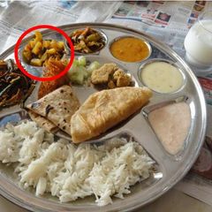 A picture of Bataka Tameta Nu Shaak.
