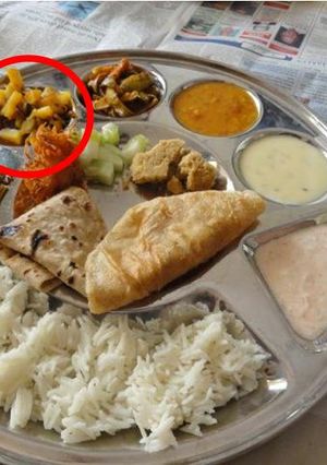 A picture of Bataka Tameta Nu Shaak.