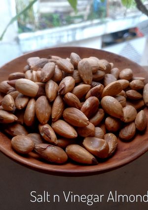 Foto resep Salt n Vinegar Almond