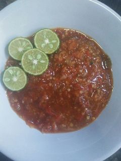 Foto resep Sambal pecel lele
