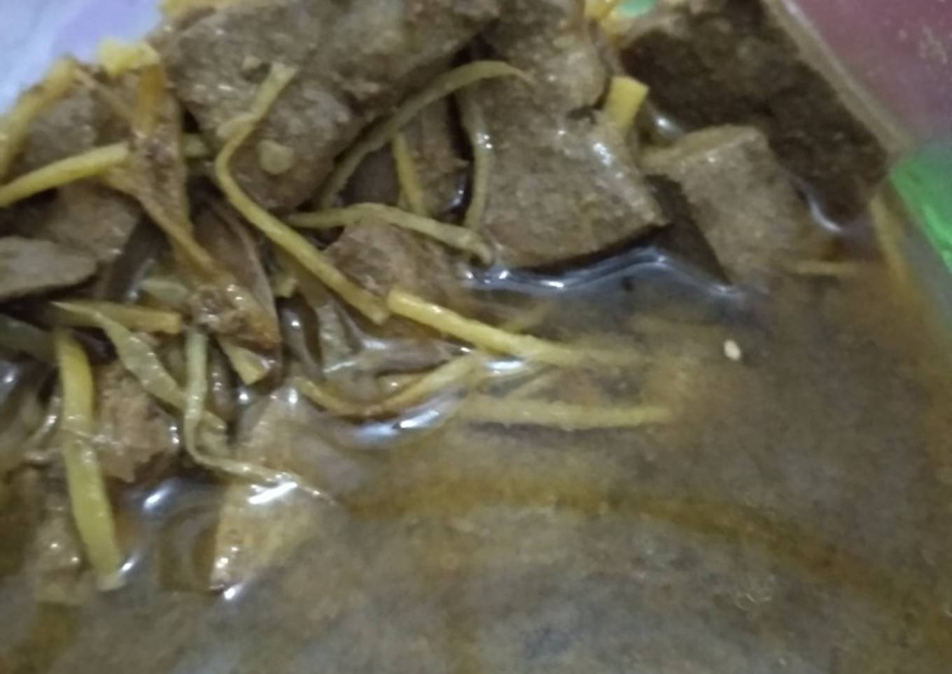 Hati masak jahe