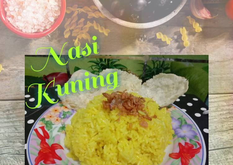 Cara Gampang Membuat Nasi Kuning Anti Gagal