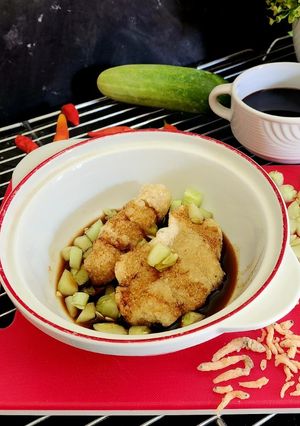 Foto resep 361. PEMPEK NASI SISA : adonan