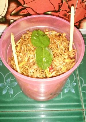 Foto resep Sambel goreng ubi kuning crispy