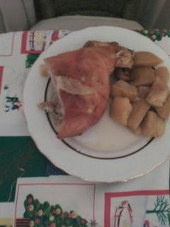 Una foto de Cochinillo al horno