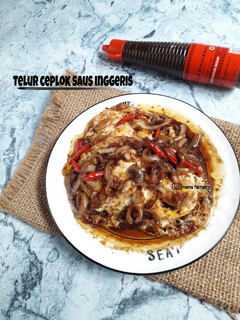 Foto resep Telur ceplok saus inggeris