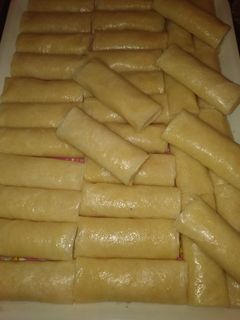 صورة لوصفة تفريز لنيم معمرين بالبطاطا و الجبن المثلث 😋 👍