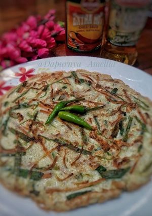 Foto resep PAJEON KOREAN Pancake(vagetable version)