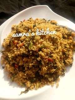 Dambun couscous ainihin hoton girkin