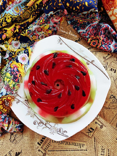 عکسی از دستور ژله یلدا