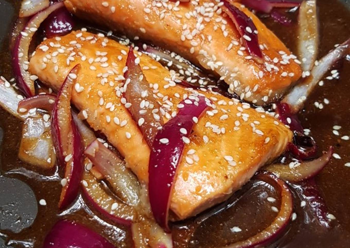 Garlic Lemon Salmon