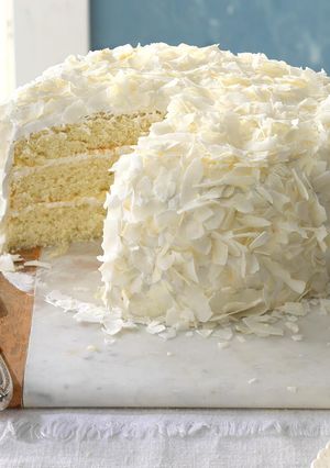 A picture of Coconut cake.