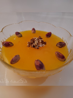 عکسی از دستور فرنی زعفرانی