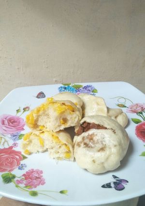 Foto resep Bakpao jagung manis & ayam kecap