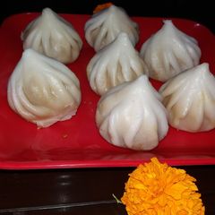 Jaggery coconut modak A picture of Jaggery coconut modak.