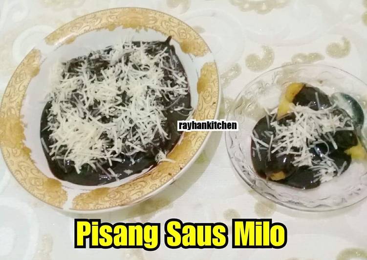 Pisang Saus Milo