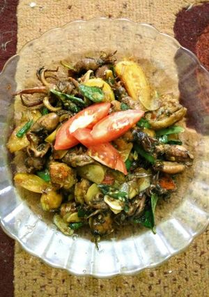 Foto resep Cumi Asin Pedas Cabe Hijau