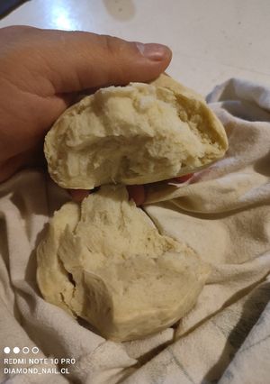Una foto de Pan amasado casero