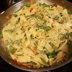 A picture of Pasta Primavera.