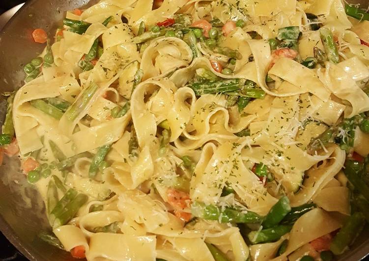 Steps to Prepare Award-winning Pasta Primavera