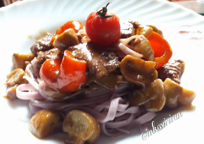 Wajib coba! Bagaimana cara membuat Mie sapi lada hitam yang istimewa