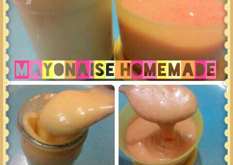 Bagaimana Membuat Mayonaise HomeMade 2 Variant rasa Anti Gagal