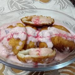 A picture of Malpua paneer delight.