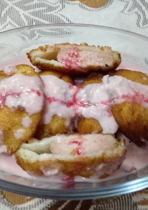 A picture of Malpua paneer delight.