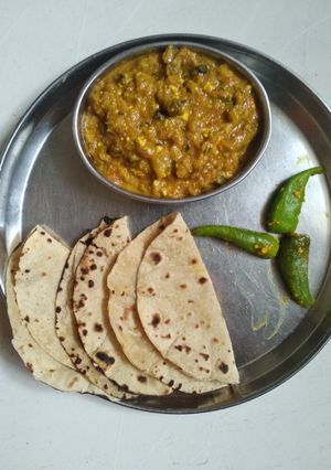જૈન પંજાબી ઉંધીયું ભાજી શાક (Jain Punjabi Undhiyu Bhaji Shak Recipe In Gujarati) રેસીપી મુખ્ય ફોટો
