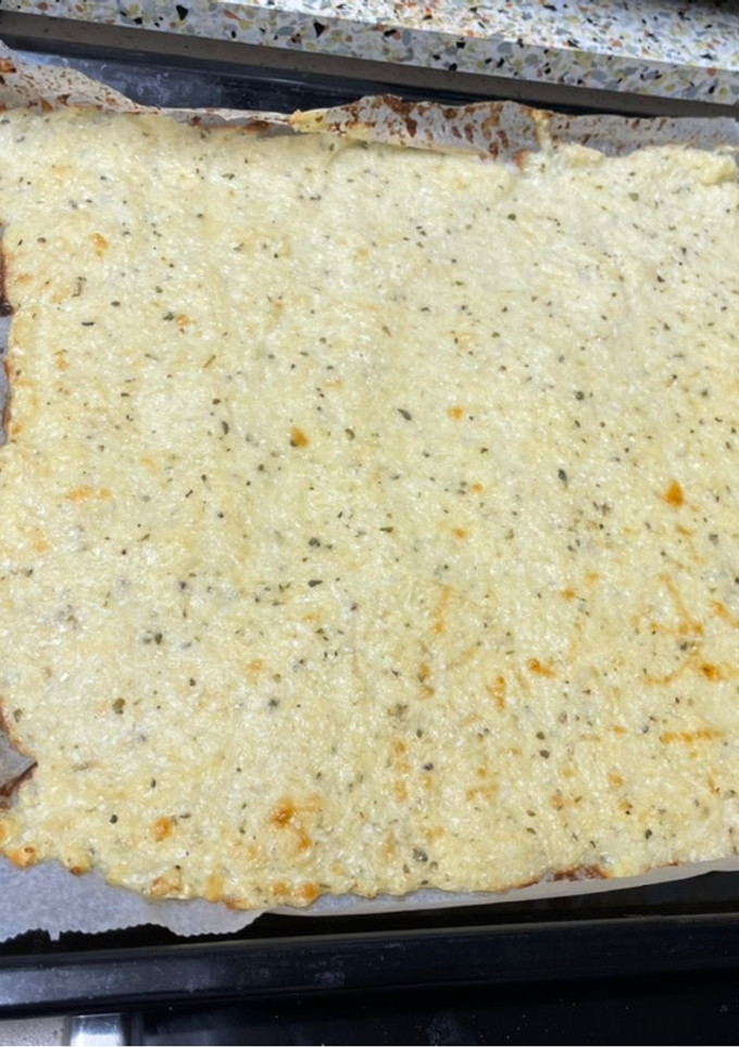 Una foto de Pizza de coliflor MC