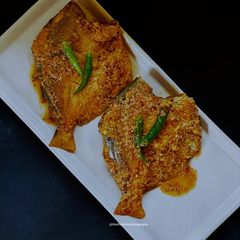 Pomfret Jhaal A picture of Pomfret Jhaal.