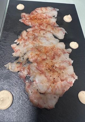 Foto principal de Carpaccio de Gambón salvaje
