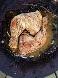 Pollo al disco